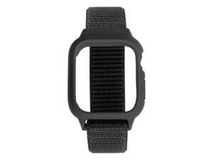 بند نایلونی اپل واچ سری 3/4/5 سایز 38/40 میلی متر پورودو Porodo iGuard Apple Watch 3/4/5 38/40mm Strap + ShockProof Case