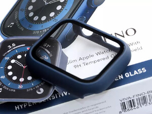 فروش قاب و گلس اپل واچ  44 میلی‌متری ویوا مادرید مدل VIVA MEDIA MADRID FINO SCREEN CASE FOR APPLE WATCH