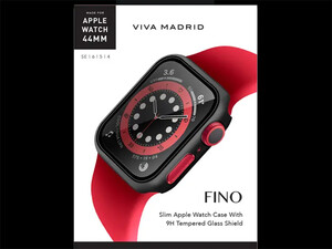 کیفیت قاب و گلس اپل واچ  44 میلی‌متری ویوا مادرید مدل VIVA MEDIA MADRID FINO SCREEN CASE FOR APPLE WATCH