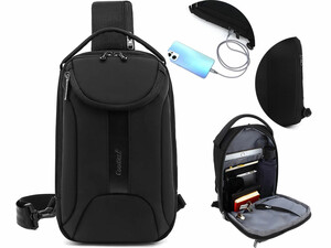 کیف قفسه سینه ضدآب یو اس بی دار کول بل COOLBELL CB7255 SWITCH BAG