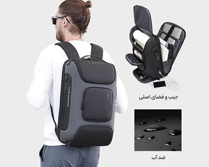 کوله ضد آب و ضد سرقت بنج BANGE BG-7216 plus Antitheft Waterproof Travel Backpack 15.6 Inch