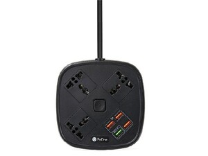 چند راهی و شارژر 3 سوکت و 4 یو اس بی پرووان ProOne SKT02 Power Strip