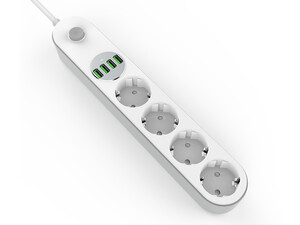 چند راهی 4 سوکت و 4 یو اس بی الدنیو LDNIO SE4432 Power Socket