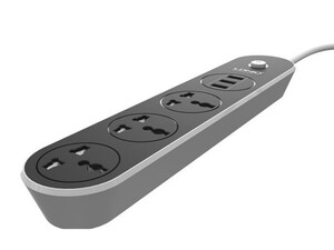 چند راهی 3 سوکت 3 یو اس بی الدنیو LDNIO Power Strip Adapter SC3301