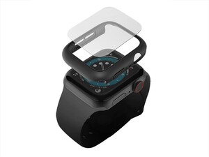 کیس و محافظ صفحه نمایش شیشه ای اپل واچ 44 میلی متر ونگارد Viva Madrid Vanguard Navax Apple Watch 4/5/6/SE 44mm