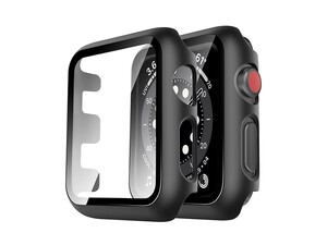 محافظ صفحه نمایش شیشه ای و قاب اپل واچ 38 میلی متر Apple Watch 38mm Glass &amp;amp; Case