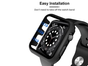 محافظ صفحه نمایش شیشه ای و قاب اپل واچ 38 میلی متر Apple Watch 38mm Glass &amp;amp; Case