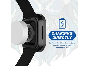 محافظ صفحه نمایش شیشه ای و قاب اپل واچ سری7 سایز 45 میلی متر لیتو LITO S+ Apple Watch Series 7 45mm Armor Glass &amp;amp; Case