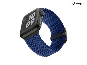 بند پارچه ای اپل واچ 42 و 44 و 45 میلی‌ متر ویوا مادرید Viva Madrid Apple Watch 42/44/45mm Crisben Band