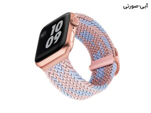 بند پارچه ای اپل واچ 42 و 44 و 45 میلی‌ متر ویوا مادرید Viva Madrid Apple Watch 42/44/45mm Crisben Band