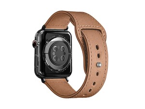 بند چرمی اپل واچ 44 و 45 میلی متر پورودو Porodo iGuard Leader Loop Band Apple Watch 44/45mm