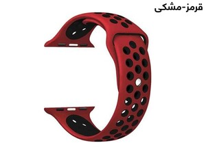 بند سیلیکونی اپل واچ 44 و 45 میلی متر طرح نایک پورودو Porodo iGuard Sport Silicone Band Apple Watch 44/45mm