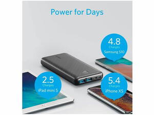 پاوربانک 20000 میلی آمپر انکر Anker PowerCore Essential 20000mAh Power Bank