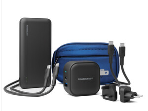 خرید ست 5 در 1 شارژ پاورولوژِی Powerology 5 in 1 Power Combo - Black PPBCHA14-CB