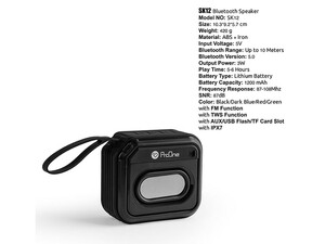 اسپیکر بلوتوثی قابل حمل پرووان ProOne SK12-4315 Portable Speaker