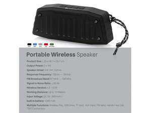 اسپیکر بلوتوثی قابل حمل پرووان ProOne Marc Portable Speaker