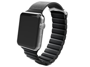 بند سیلیکونی طرح چرم اپل واچ ایکس دوریا X-Doria Leather Silicone Wirstband Apple Watch 38mm