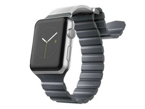 بند سیلیکونی طرح چرم اپل واچ ایکس دوریا X-Doria Leather Silicone Wirstband Apple Watch 38mm