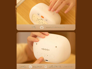 فروش ساعت زنگ‌دار رومیزی فانتزی Alarm clock student-specific wake-up artifact BD-AC-13