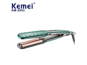 قیمت فرکننده و حالت دهنده موی سر حرفه‌ای مسافرتی کیمی Kemei Travel Hair Curling Iron Km-2053