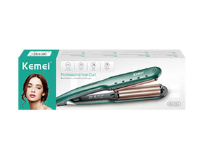 بهترین فرکننده و حالت دهنده موی سر حرفه‌ای مسافرتی کیمی Kemei Travel Hair Curling Iron Km-2053