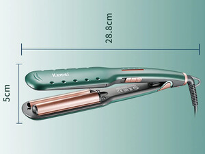 فرکننده و حالت دهنده موی سر حرفه‌ای مسافرتی کیمی Kemei Travel Hair Curling Iron Km-2053