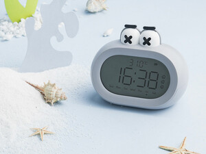 قیمت ساعت زنگ‌دار فانتزی رومیزی Alarm Clock Intelligent Multifunctional BD-AC-03