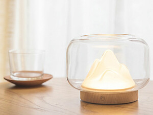 خرید چراغ خواب فانتزی رومیزی Warm Mountain Lamp Simple Night Light Small Warm Lamp Creative