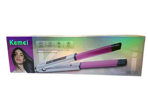 اتو موی سر کیمی Kemei Curling iron straightener Kemei KM-1716