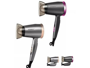 سشوار مو کیمی Kemei Travel Hair Dryer KM-6840