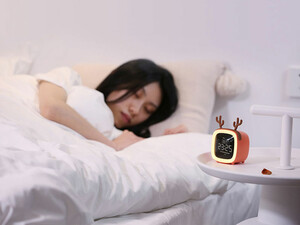 قیمت ساعت زنگ‌دار رومیزی دیجیتال Cute digital study alarm clock BD-AC-02