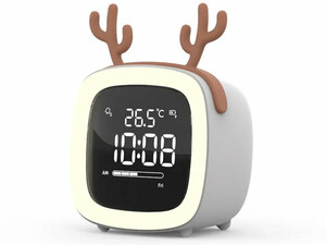 ساعت زنگ‌دار رومیزی دیجیتال Cute digital study alarm clock BD-AC-02