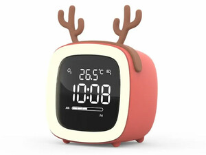 ساعت زنگ‌دار رومیزی دیجیتال Cute digital study alarm clock BD-AC-02