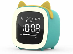 ساعت زنگ‌دار رومیزی دیجیتال Cute digital study alarm clock BD-AC-02