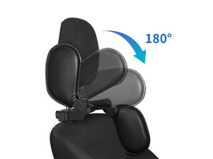 خرید بهترین بالش ساپورت جانبی گردن و تکیه سر خودرو قابل تنظیمAdjustable Car Headrest Side Sleeping Neck Support Pillow Black CHP05