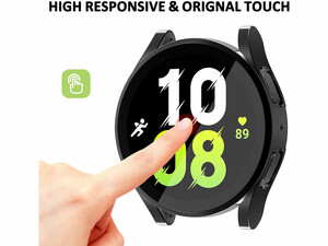 قاب و گلس ساعت هوشمند سامسونگ 40 میلی‌متری سری 4 لیتو Lito SPlus cover suitable Samsung Galaxy Watch 4 40mm smart watch