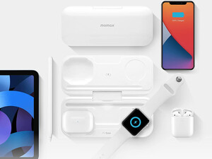 پاوربانک بی‌سیم آیفون مومکس مدل ایرباکس 5 کاره Momax Airbox Multi-Device Wireless Charging Power Bank