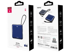 پاوربانک 10000 توتو Totu Lightning series - Dual fast charge cable power bank CPBL-05