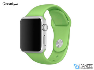بند سیلیکونی اپل واچ طرح اسپرت Apple Watch Sport Band 38mm