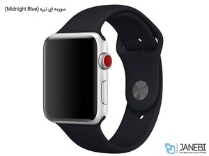 بند سیلیکونی اپل واچ طرح اسپرت Apple Watch Sport Band 38mm