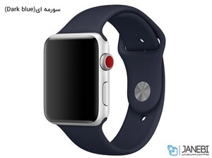 بند سیلیکونی اپل واچ طرح اسپرت Apple Watch Sport Band 38mm