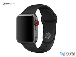 بند سیلیکونی اپل واچ طرح اسپرت Apple Watch Sport Band 38mm