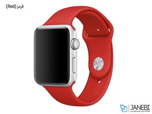 بند سیلیکونی اپل واچ طرح اسپرت Apple Watch Sport Band 38mm