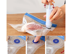 بهترین نایلون آشپز خانه  LAIMENG Reusable Vacuum Zipper Bags Vide Packing Bags P275