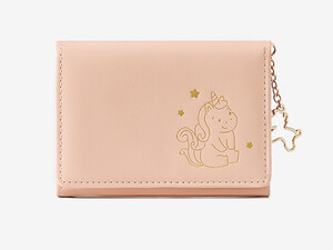 قیمت کیف پول زنانه کوتاه تائومیک میک TAOMICMIC Y8938 Cartoon Unicorn Anime Small Trifold Wallet