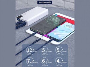 شارژر همراه 30000 میلی آمپر کانفلون KONFULON A19 30000mAh Power Bank