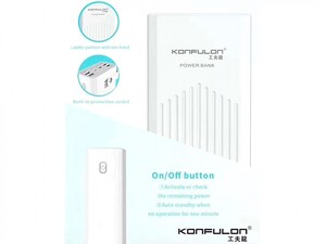 شارژر همراه 40000 میلی آمپر کانفلون KONFULON P40Q 40000mAh QC 3.0 20W Power Bank