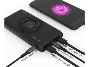 پاور بانک سریع شارژ بی سیم باوین Bavin PC095 10000mah Wireless Power Bank