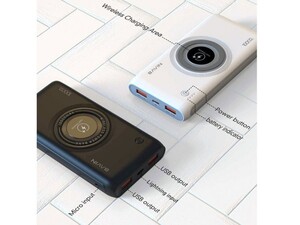 پاور بانک سریع شارژ بی سیم باوین Bavin PC095 10000mah Wireless Power Bank