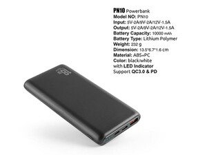 پاوربانک 10000 میلی آمپر پرو وان ProOne PN10 Power Bank 10000mAh